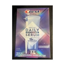 크레스트 치아미백 3D 화이트 데일리 화이트닝 세럼 + LED 가속기 라이트 유통기한 202511월 30일 217710, 1개