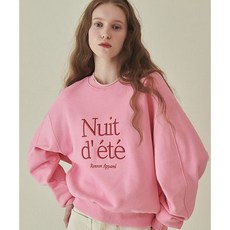 론론 RONRON NUIT D ETE SWEATSHIRT Pink