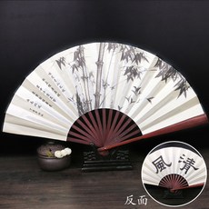 대나무그림부채