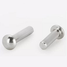 M0 8 M1 2 304 스테인레스 스틸 하프 라운드 헤드 솔리드 리벳 녹아웃 GB867 2mm 10mm 길이, M0.8x6mm 20pcs, 20개