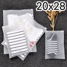 PVC 슬라이드 반투명 지퍼백 20x28 두꺼운지퍼백 방수
