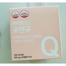 쁘띠앤 포텐큐 (2개월/180캡슐) 코엔자임 Q10 셀레늄 아연 비타민 임신준비 1개
