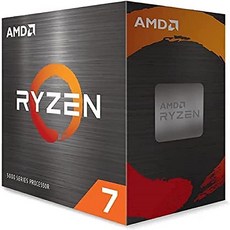 AMD 라이젠 75700X 8코어16 스레드 잠금해제 데스크톱 프로세서, 기본 - 라이젠75700x