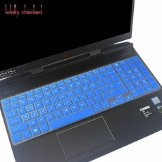 키보드 키캡 HP OMEN 15-DC 15.6 시리즈 15-dc0850nd 게임용, 파란색