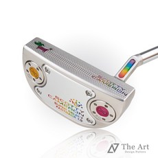SCOTTY CAMERON 일본 커스텀 퍼터 2023 슈퍼셀렉트 패스트백 1.5 Happy Dog 레인보우, 단일 옵션