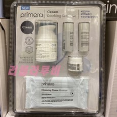 프리메라 수딩 센스티브크림30ml+수딩크림5ml+수딩워터15ml+수딩에센스15ml+클렌징티슈, 크림30+크림5+수딩워터15+수딩에센스15+클렌징티슈