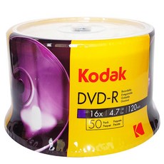 Kodak 코닥 오리지널 마 케 팅 DVD 4.7 GB CD 8.5GB 빈 디스크 기록 판 8X + R DL 8.5G 50 장 을 출력 할 수 있 습 니 다., 상세페이지 참조