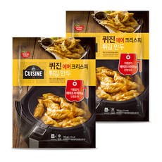 동원 퀴진 에어 크리스피 튀김만두 560g, 2개