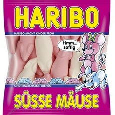 하리보 Haribo 젤리 마시멜로 Sweet Mice 200g 1팩, 1개