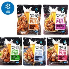 Tsm 청정원 안주야 홈펍 세트(3종류), 쭈꾸미튀김+무뼈닭발튀김+닭근위튀김