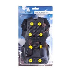 Visit the Mountval 매장 Mountval Ice and 눈 Grips Slip On Stretch 튼튼한 Cleats crampOns 눈 Cover, One Color