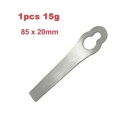 스테인레스 스틸 잔디 트리머 블레이드 STIHL 폴리컷 FSA 45 57 브러시 커터 스트리머 깎는 기계, 01 85x20mm, 1개