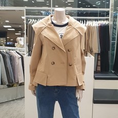 온앤온 세일러카라 숏 트렌치코트 JW2SR212