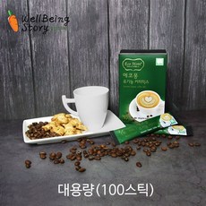 에코몽 유기농 커피믹스 100스틱 대용량 웰빙스토리, 12g, 100개