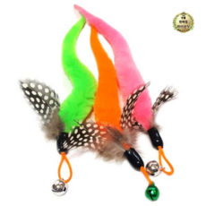 라이브잇 힐링타임 니나노 천연깃털 꼬리낚시대 리필상품 NH-052, 9개입, 랜덤 발송