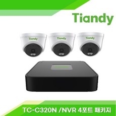 티엔디 Tiandy IP CCTV TC-C320N NVR TC-R3104 3패키지(1TB) 텐디 - tc-r3104