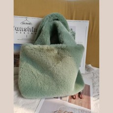 쟈스민 여성 가방 밍크퍼핸드백 CP22