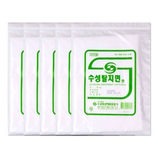 해호 수성 탈지면엔 10g, 단품, 5개, 1개입 - 수성탈지면