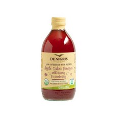 드니그리스 유기농 천연발효 사과 식초 허니크랜베리 500ml 식초트릭 데니그리스 애사비