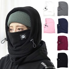 XEST BASIC HOOD WARMER PINK 스키 스노보드 후드워머 남녀공용, 비빅 버건디