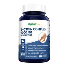 디오스민 콤플렉스 누사퓨어 1000mg 180 정 3개월 분 시트러스 아우란티움 함유, 180개, 1개