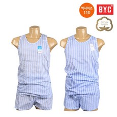 남자 사각 BYC 상하 런닝 트렁크 카인드 순면팬티 남성속옷 세트 택1 !Lzus