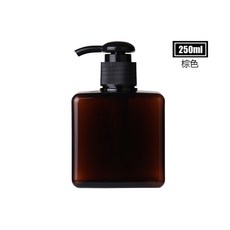 마켓에이 미니멀 펌프 공병 디스펜서 250ml, 2개, 브라운