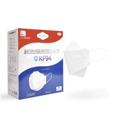 국산 KF94 세이브원 바이오 황사 방역 미세먼지 마스크 대형 50매X3박스 150매 3D 식약처 개별포장