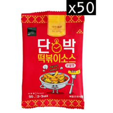 새한 단박떡볶이소스(분말형) 50g, 50개