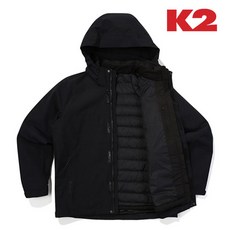 (K2고어텍스) 2023 3-in-1 내피구스80:20 남성고어텍스 가을겨울자켓