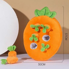 노즈워크 당근뽑기 4구 6구 분리불안 장난감 교육 학습 뽑기 강아지, 크기선택, 당근 6구cm - 노즈워크당근뽑기12구