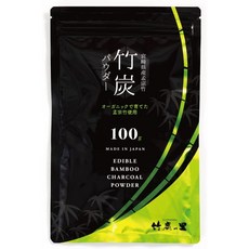 일본 정품 직배송 대나무숯 식용숯 분말 100g, 1개