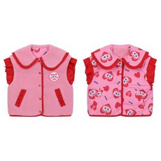 티니핑 하츄핑 리버시블 양모 베스트