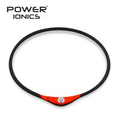 야구선수목걸이 파워 Ionics 아이디어 4in1 다기능 티타늄/Ge/F.I.R/Tourmaine 2000 이온/cc 스포츠 방수 건강한 바이오 PT069, 검붉은, 46cm, 1개