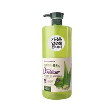 오가니아 착한 알로에 베라 95% 온가족 헤어 컨디셔너 대용량 1500ml 일반린스/컨디셔너, 1개