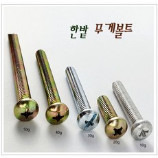 한밭 무게볼트 무게범퍼, 40g, 1개