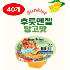 온니위드 프리미엄 과일푸딩젤리 비타민C함유, 40개, 75g, 망고맛