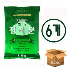 대호 벤딩전지분 자판기용 우유, 6개, 1kg