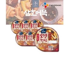 CJ삼호어묵 오뎅한그릇(얼큰한맛) 360g X 6개/세트 /즉석어묵탕, 6개