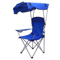 매이템 그늘막야외의자 캠핑의자 낚시의자 접이식 감성 캠핑 체어 릴렉스 체어, 블루