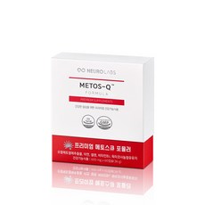 뉴로랩스 메토스큐 60캡슐 쏘팔메토 전립선 건강 옥타코사놀 영양제, 60정, 1개