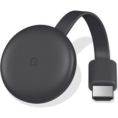 Google Chromecast(3세대) 미디어 스트리머 - 블랙