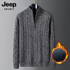 JEEP SPIRIT / 지프 스프릿 재킷 남성 가을 겨울 캐주얼 스웨터 가디건 손바느질 느낌