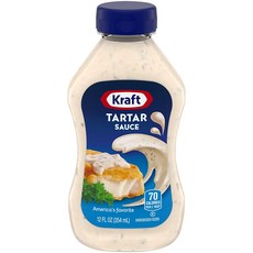 Kraft Tartar Sauce (12 oz Bottle) 크라프트 타르타르 소스 (340.2g 병), nullSET