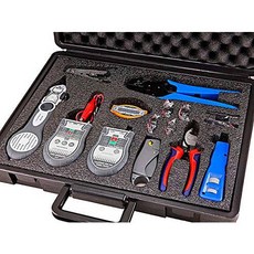 Monoprice 랜 and 동축 Coaxial COAX Installation Kit with 테스터 tester