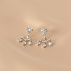 14k컷팅링귀걸이