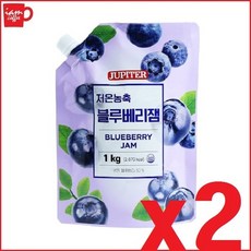 쥬피터 블루베리 리플잼 1kg - 쥬피...