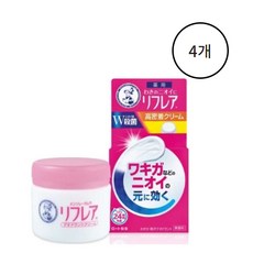 Mentholatum 리프레아 데오도란트 크림, 4개, 55g