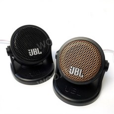 JBL 1.5인치 자동차 차량용 트위터 서브스피커 2개, 골드 2개