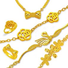 순금목걸이반지세트